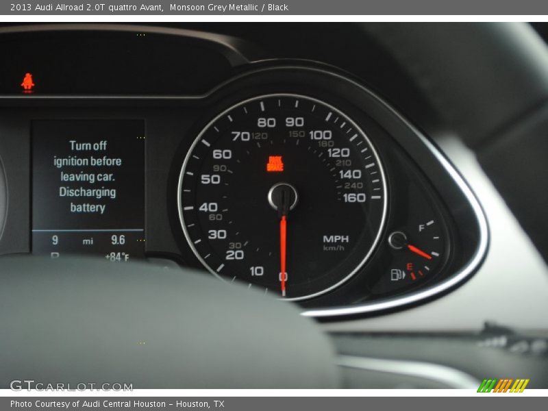 Monsoon Grey Metallic / Black 2013 Audi Allroad 2.0T quattro Avant