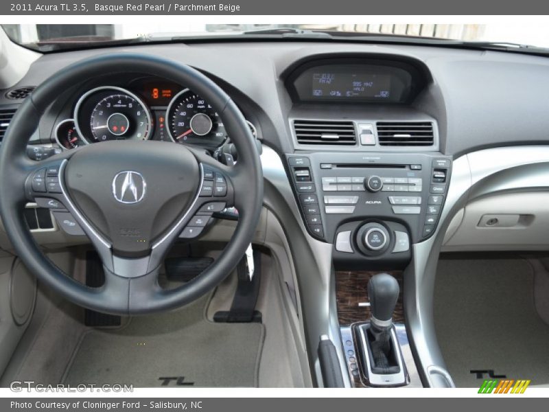 Dashboard of 2011 TL 3.5
