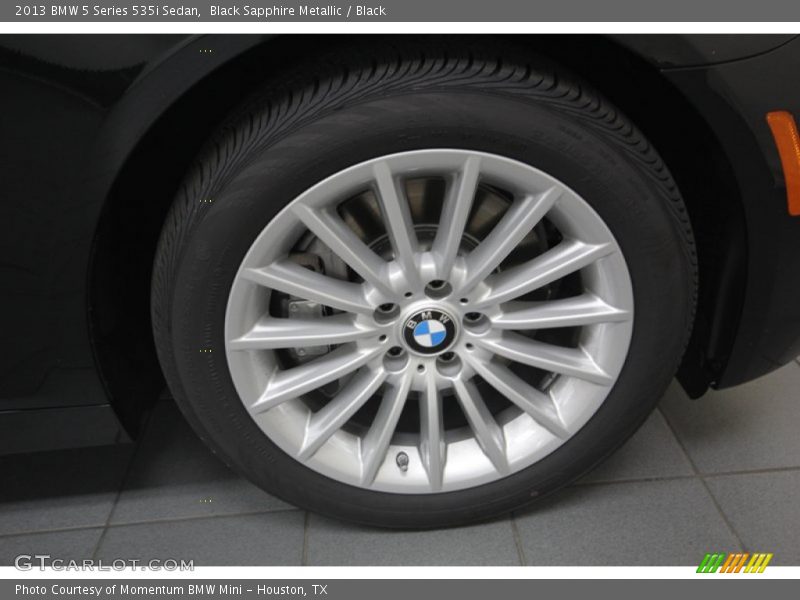 Black Sapphire Metallic / Black 2013 BMW 5 Series 535i Sedan