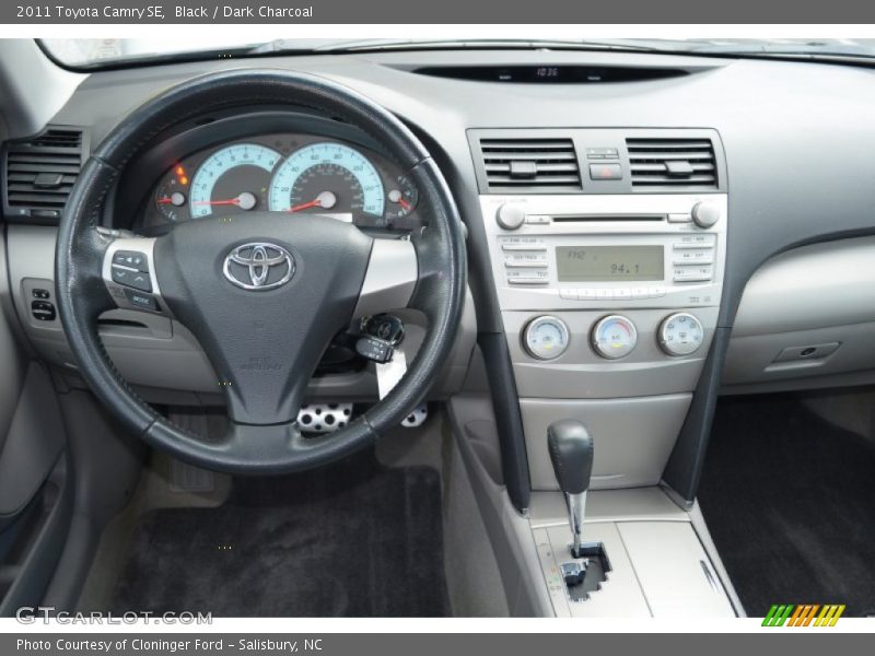 Black / Dark Charcoal 2011 Toyota Camry SE