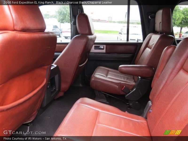 Black / Charcoal Black/Chaparral Leather 2008 Ford Expedition EL King Ranch