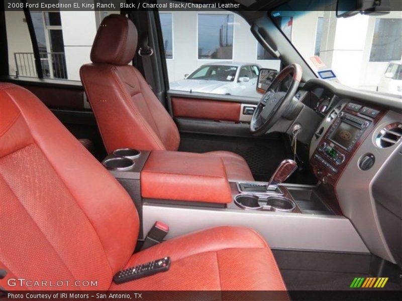 Black / Charcoal Black/Chaparral Leather 2008 Ford Expedition EL King Ranch
