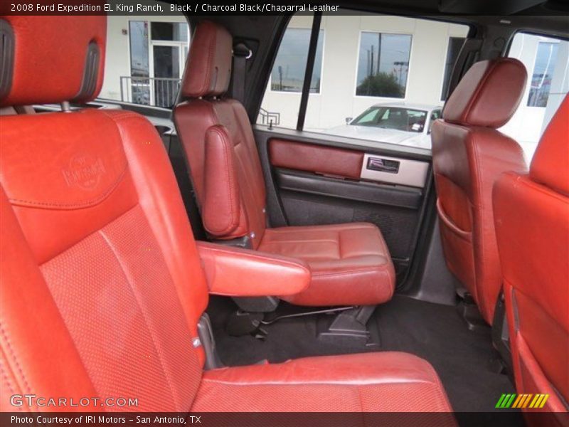 Black / Charcoal Black/Chaparral Leather 2008 Ford Expedition EL King Ranch