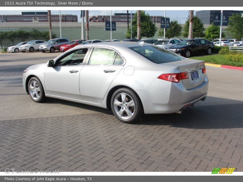 Silver Moon / Ebony 2013 Acura TSX Technology