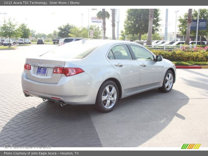 Silver Moon / Ebony 2013 Acura TSX Technology