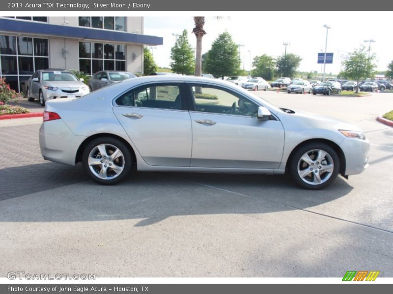 Silver Moon / Ebony 2013 Acura TSX Technology