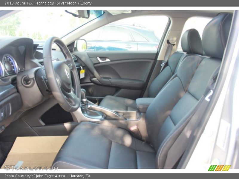 Silver Moon / Ebony 2013 Acura TSX Technology