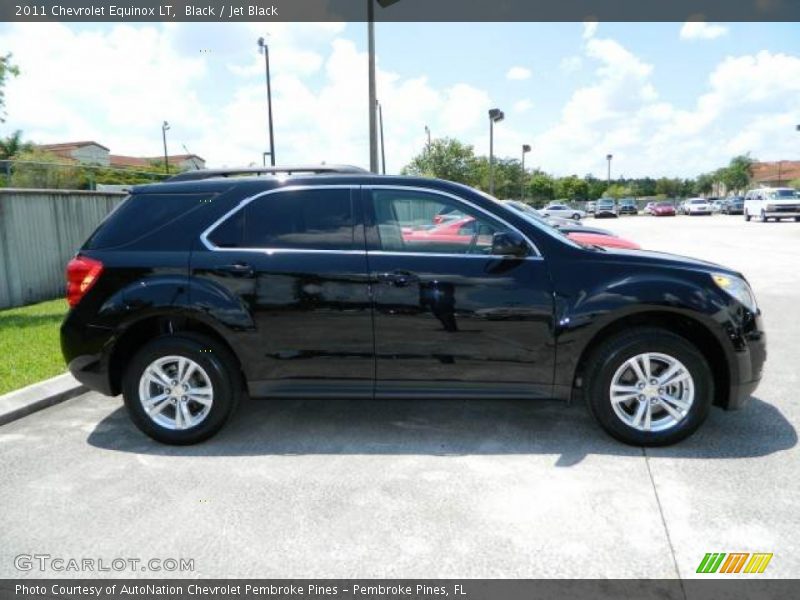 Black / Jet Black 2011 Chevrolet Equinox LT