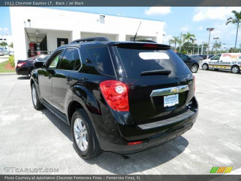 Black / Jet Black 2011 Chevrolet Equinox LT