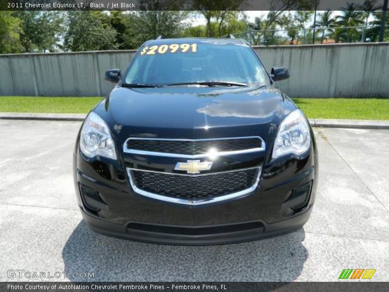 Black / Jet Black 2011 Chevrolet Equinox LT