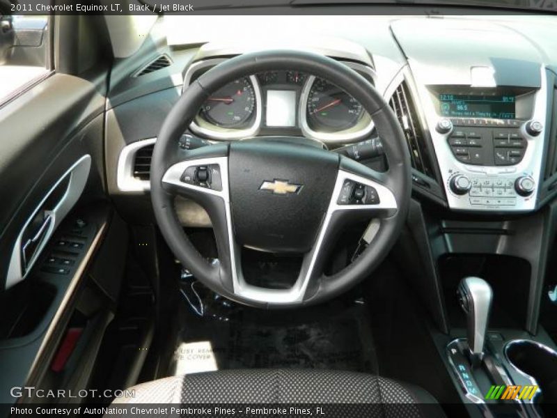 Black / Jet Black 2011 Chevrolet Equinox LT