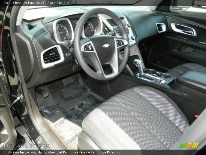 Black / Jet Black 2011 Chevrolet Equinox LT