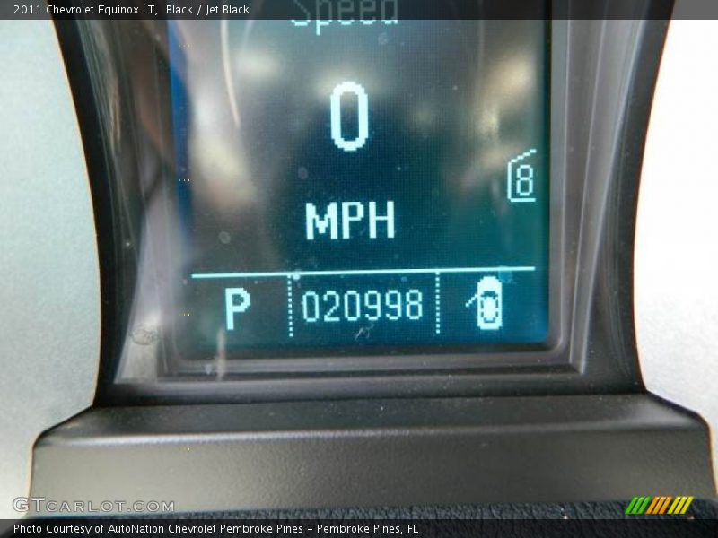Black / Jet Black 2011 Chevrolet Equinox LT