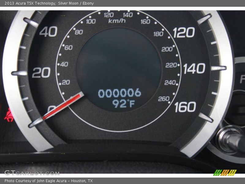 Silver Moon / Ebony 2013 Acura TSX Technology