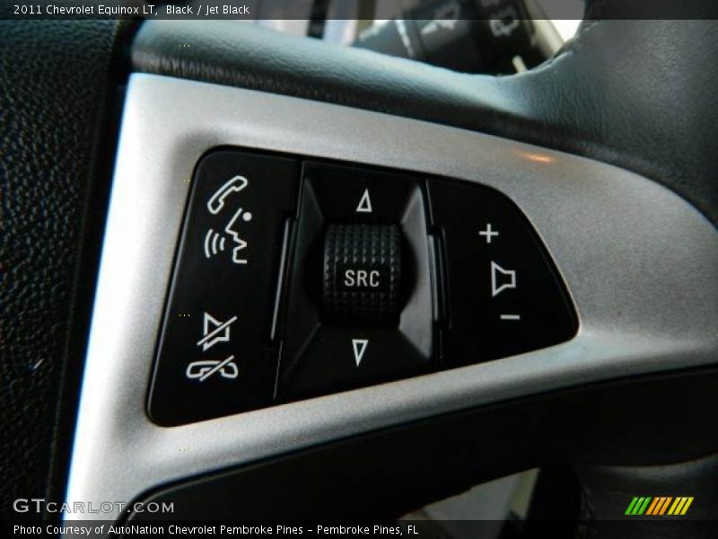 Black / Jet Black 2011 Chevrolet Equinox LT
