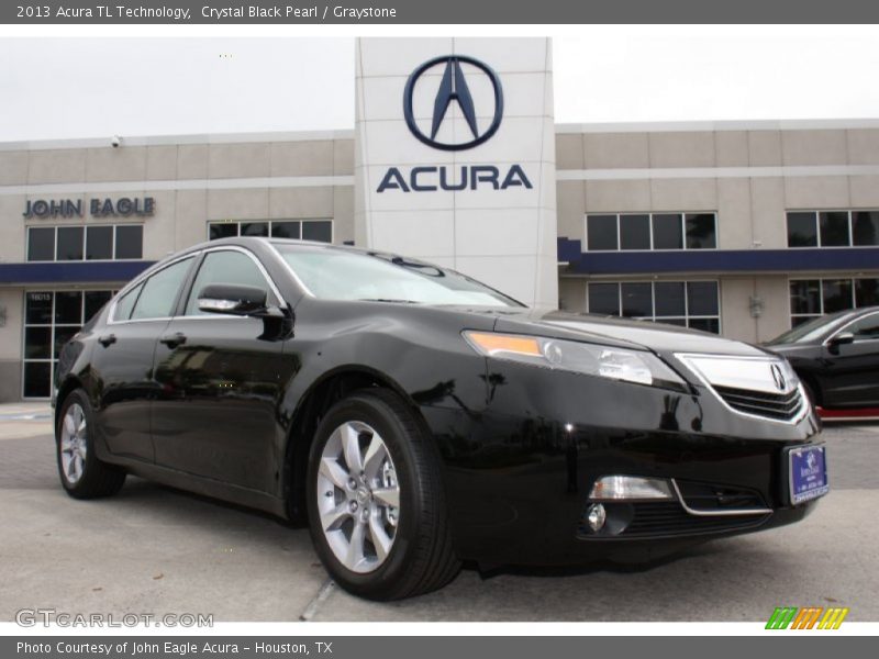 Crystal Black Pearl / Graystone 2013 Acura TL Technology