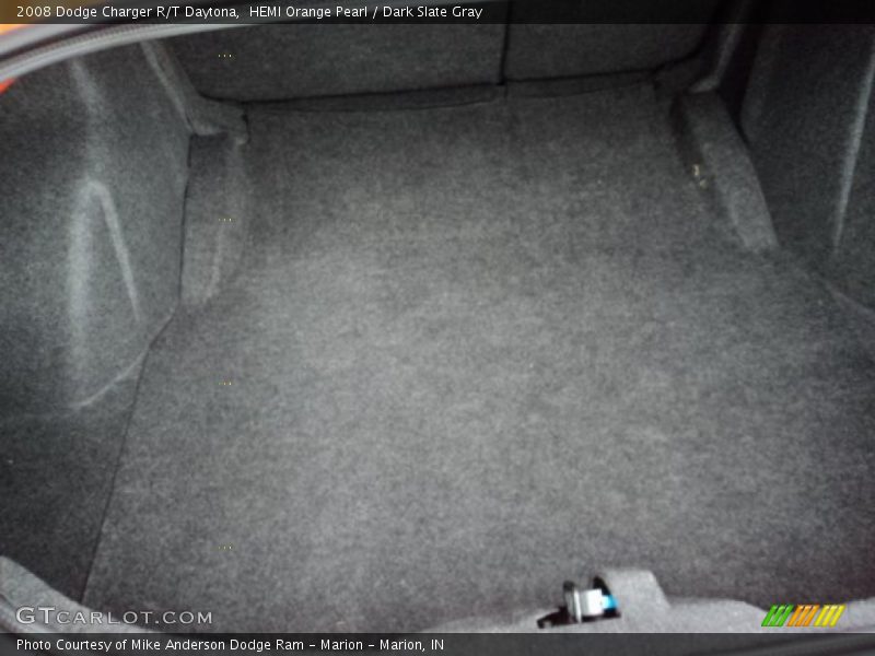 HEMI Orange Pearl / Dark Slate Gray 2008 Dodge Charger R/T Daytona