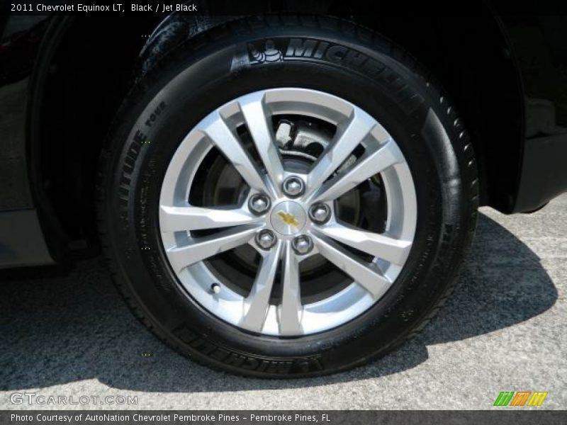 Black / Jet Black 2011 Chevrolet Equinox LT