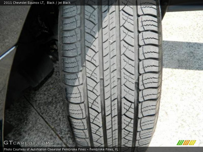 Black / Jet Black 2011 Chevrolet Equinox LT