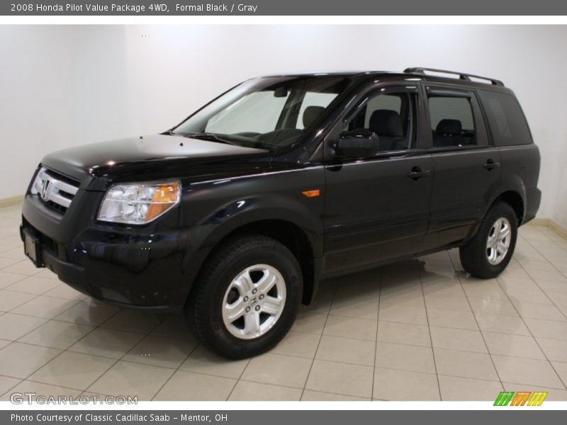 Formal Black / Gray 2008 Honda Pilot Value Package 4WD