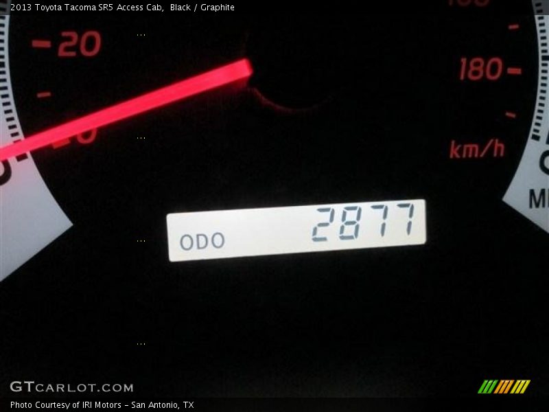 Black / Graphite 2013 Toyota Tacoma SR5 Access Cab