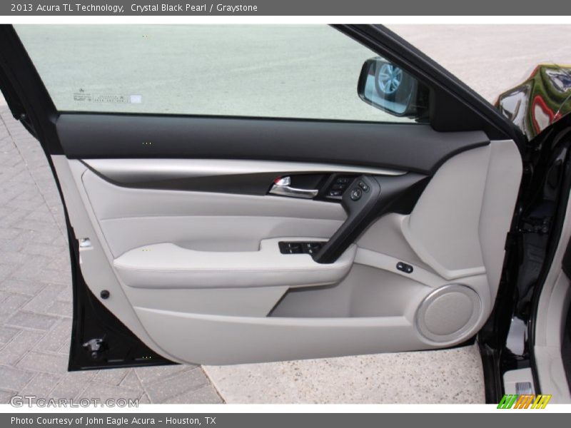 Crystal Black Pearl / Graystone 2013 Acura TL Technology