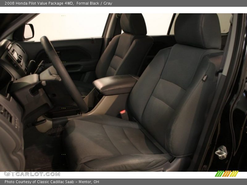 Formal Black / Gray 2008 Honda Pilot Value Package 4WD