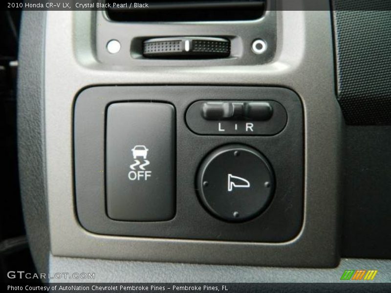 Crystal Black Pearl / Black 2010 Honda CR-V LX