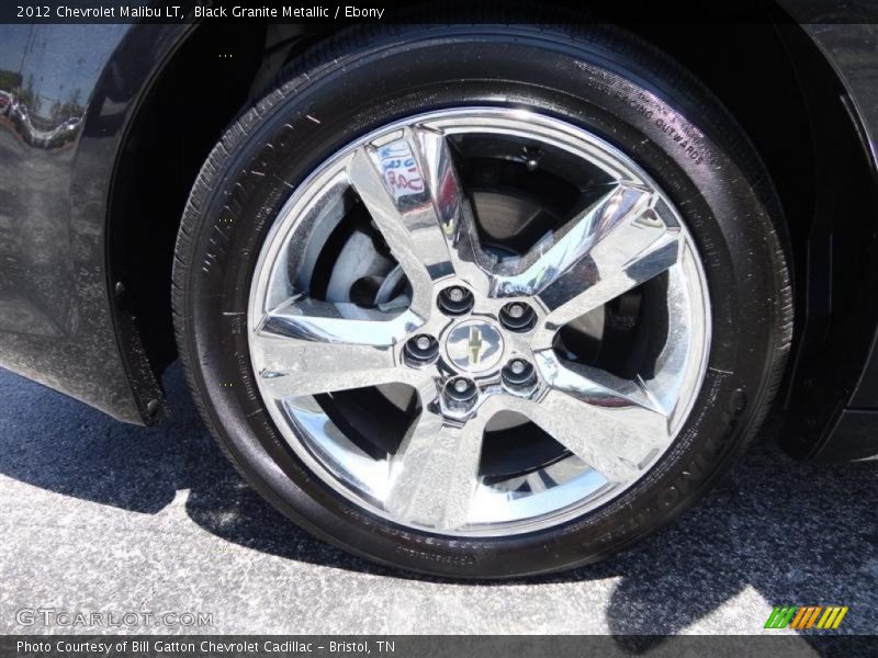Black Granite Metallic / Ebony 2012 Chevrolet Malibu LT