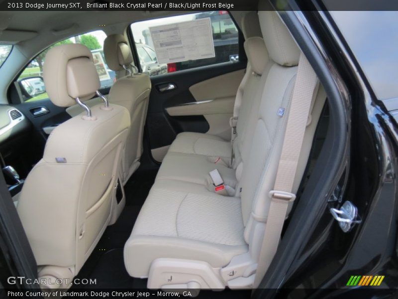  2013 Journey SXT Black/Light Frost Beige Interior