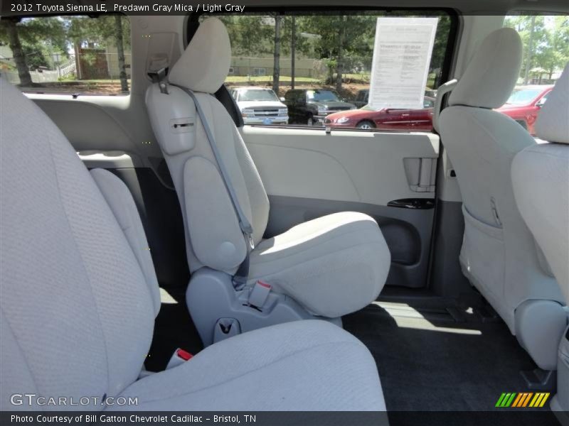 Predawn Gray Mica / Light Gray 2012 Toyota Sienna LE