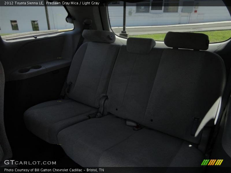 Predawn Gray Mica / Light Gray 2012 Toyota Sienna LE