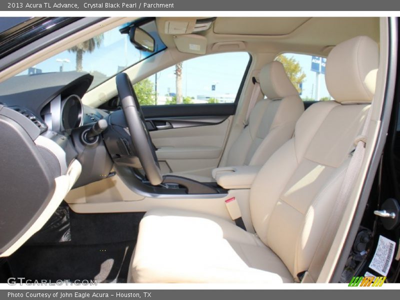 Crystal Black Pearl / Parchment 2013 Acura TL Advance