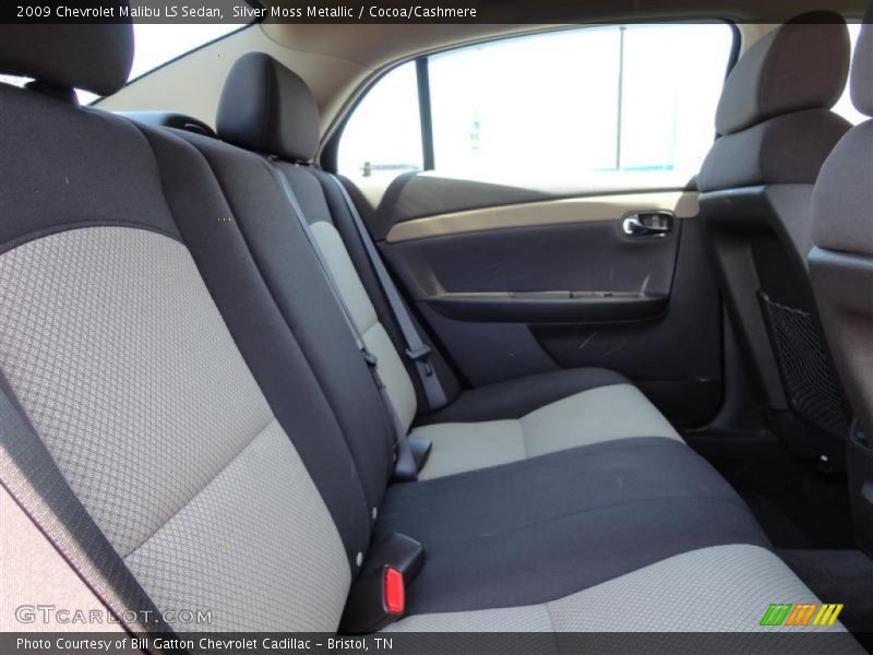 Silver Moss Metallic / Cocoa/Cashmere 2009 Chevrolet Malibu LS Sedan