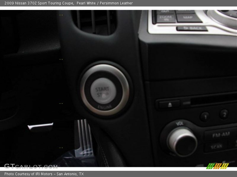 Pearl White / Persimmon Leather 2009 Nissan 370Z Sport Touring Coupe