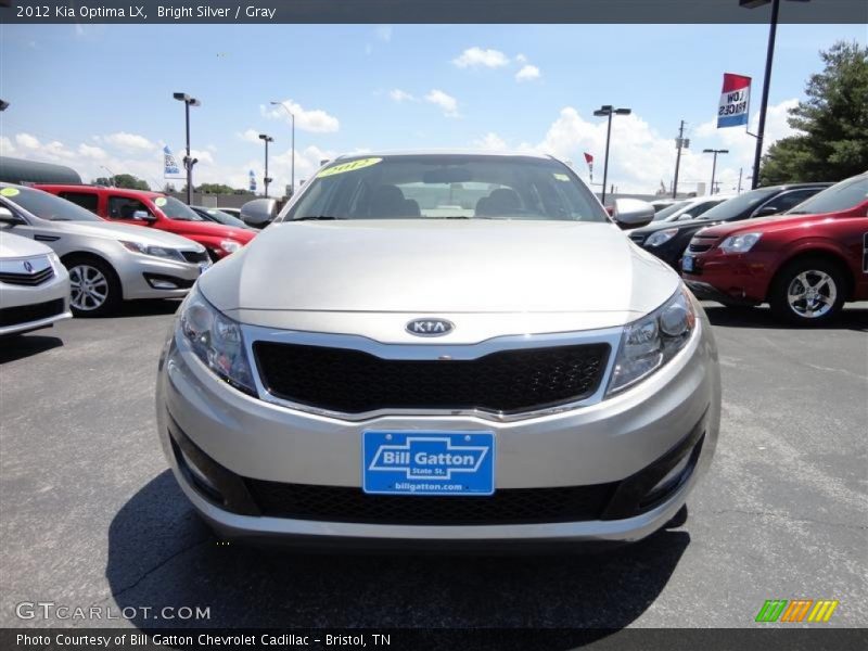 Bright Silver / Gray 2012 Kia Optima LX