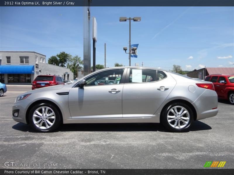 Bright Silver / Gray 2012 Kia Optima LX