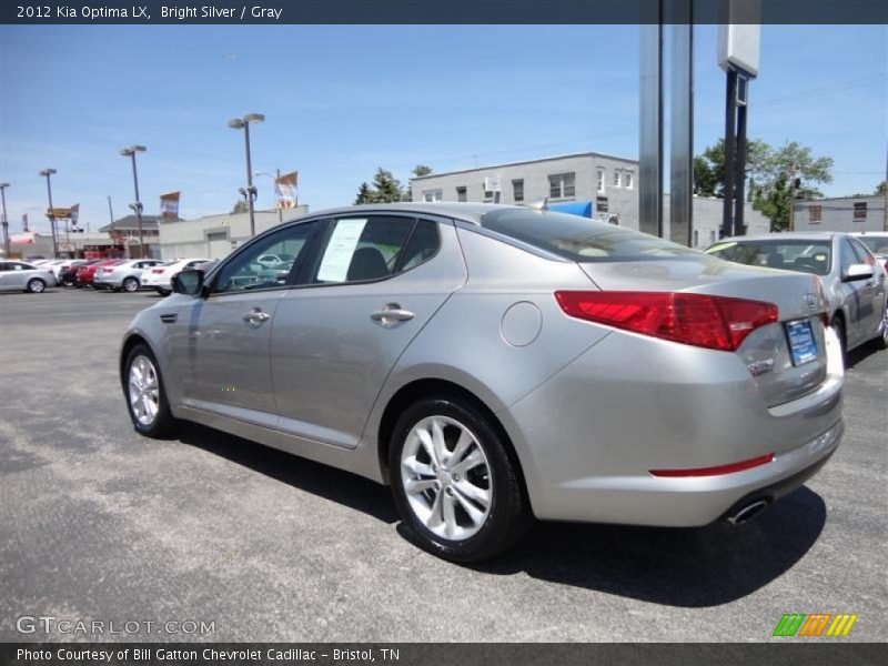 Bright Silver / Gray 2012 Kia Optima LX