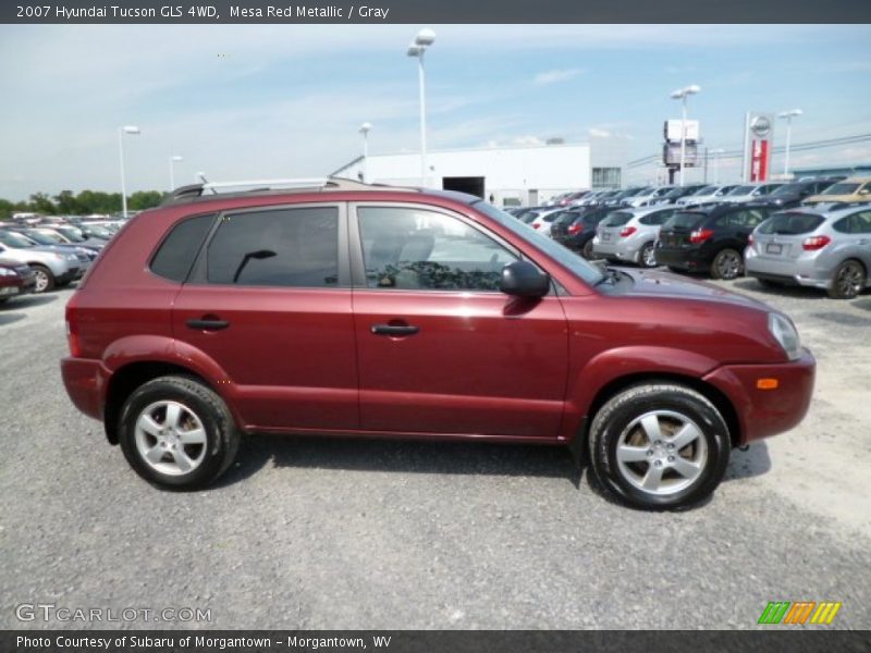  2007 Tucson GLS 4WD Mesa Red Metallic