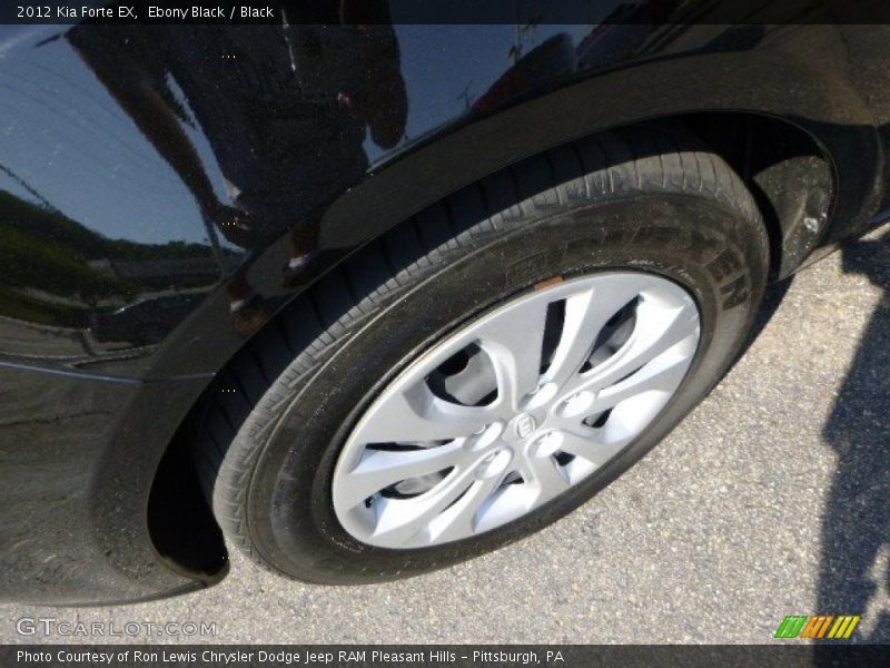 Ebony Black / Black 2012 Kia Forte EX