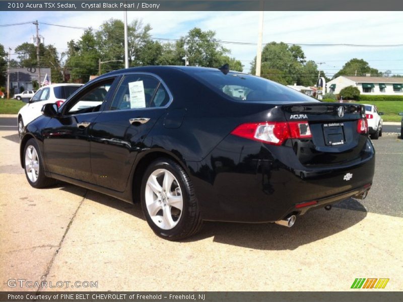 Crystal Black Pearl / Ebony 2010 Acura TSX Sedan