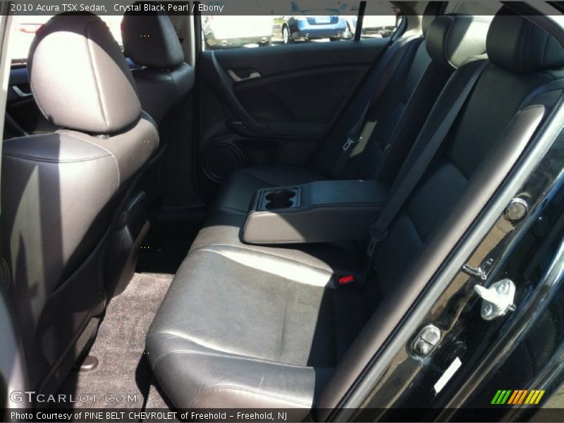 Crystal Black Pearl / Ebony 2010 Acura TSX Sedan