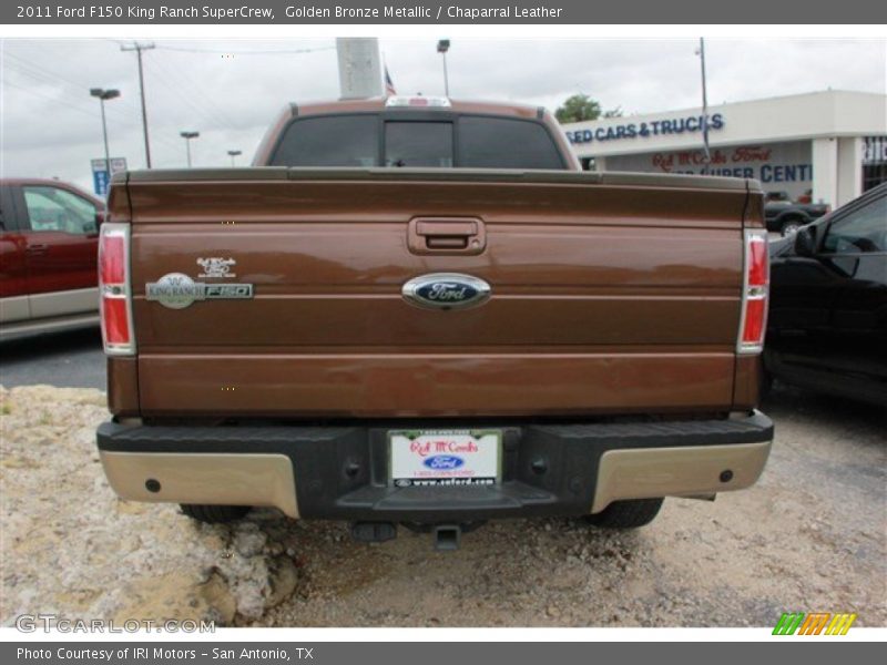 Golden Bronze Metallic / Chaparral Leather 2011 Ford F150 King Ranch SuperCrew