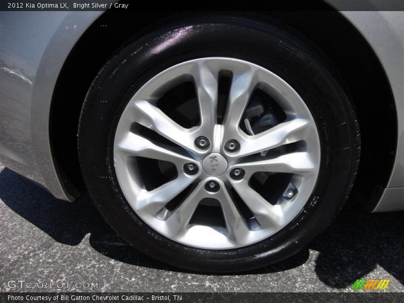 Bright Silver / Gray 2012 Kia Optima LX