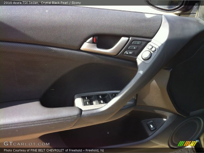 Crystal Black Pearl / Ebony 2010 Acura TSX Sedan