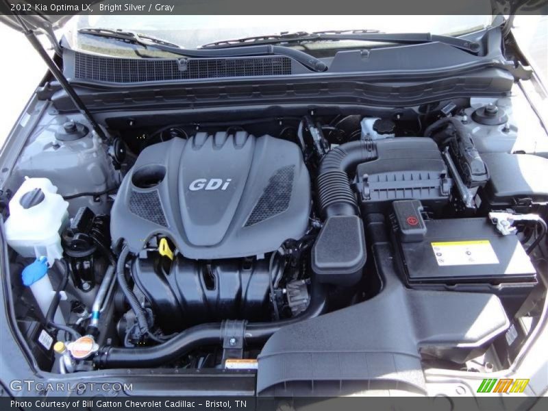 Bright Silver / Gray 2012 Kia Optima LX