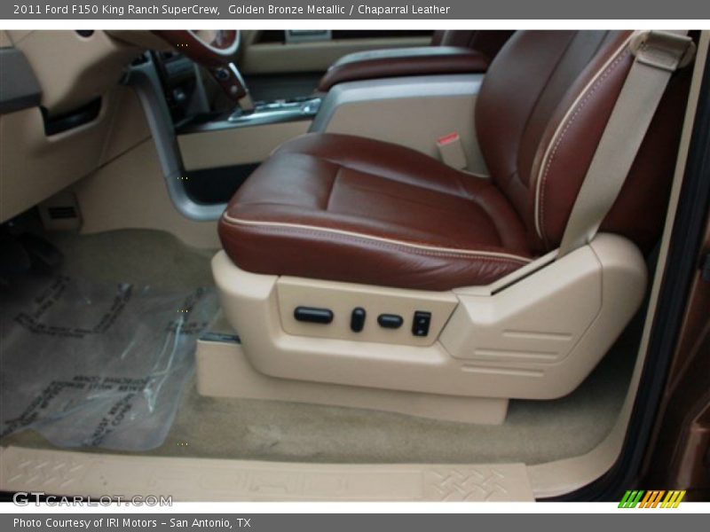 Golden Bronze Metallic / Chaparral Leather 2011 Ford F150 King Ranch SuperCrew
