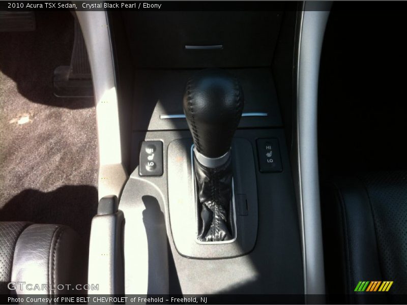 Crystal Black Pearl / Ebony 2010 Acura TSX Sedan