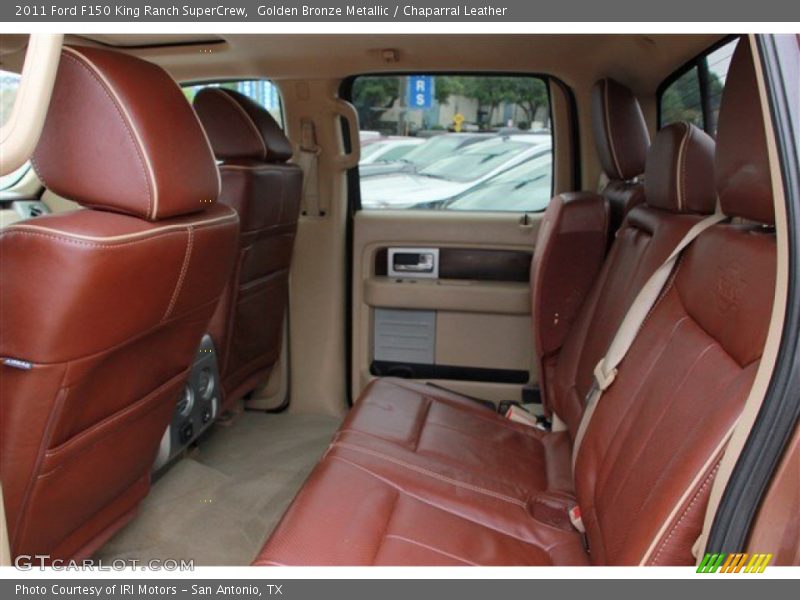 Golden Bronze Metallic / Chaparral Leather 2011 Ford F150 King Ranch SuperCrew