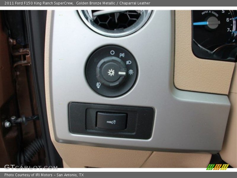 Golden Bronze Metallic / Chaparral Leather 2011 Ford F150 King Ranch SuperCrew